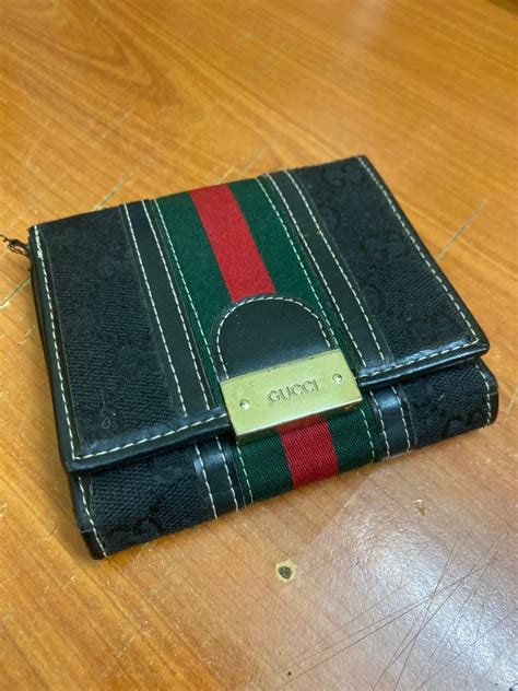 gucci portfolio wallet|fake Gucci wallet.